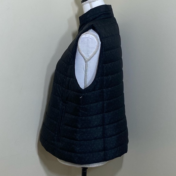 Loft || Woman’s floral print quilted Vest size large - Picture 2 of 6